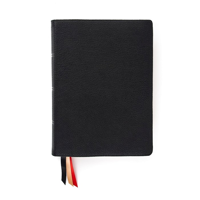 CSB Ancient Faith Study Bible (Holman Handcrafted Collection)-Black Premium Goatskin | SHOPtheWORD