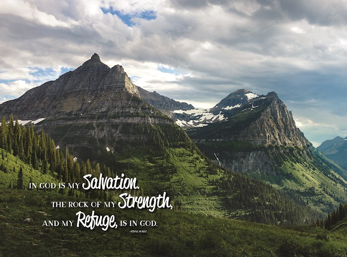 Jigsaw Puzzle-Strength & Refuge (Psalm 62:7) (1000 Pieces) | SHOPtheWORD