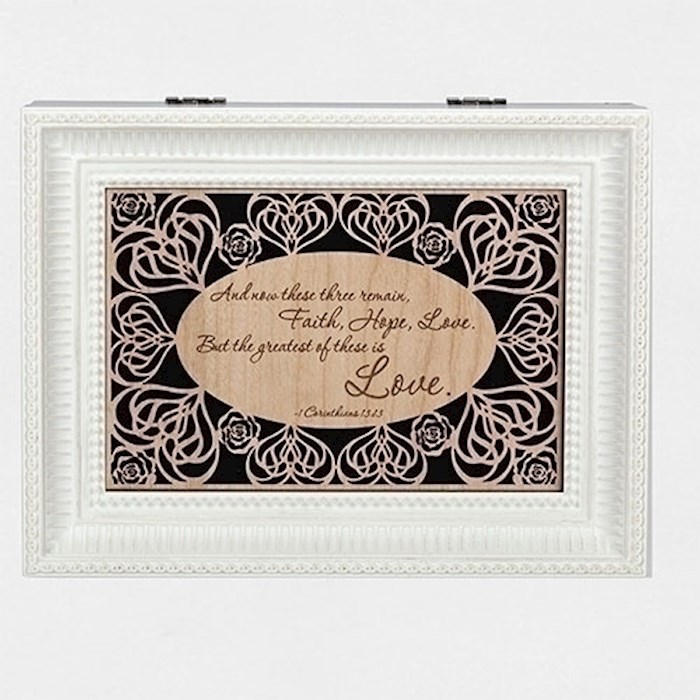 Music Box-Faith, Hope, Love-White/Claire De Lune (8