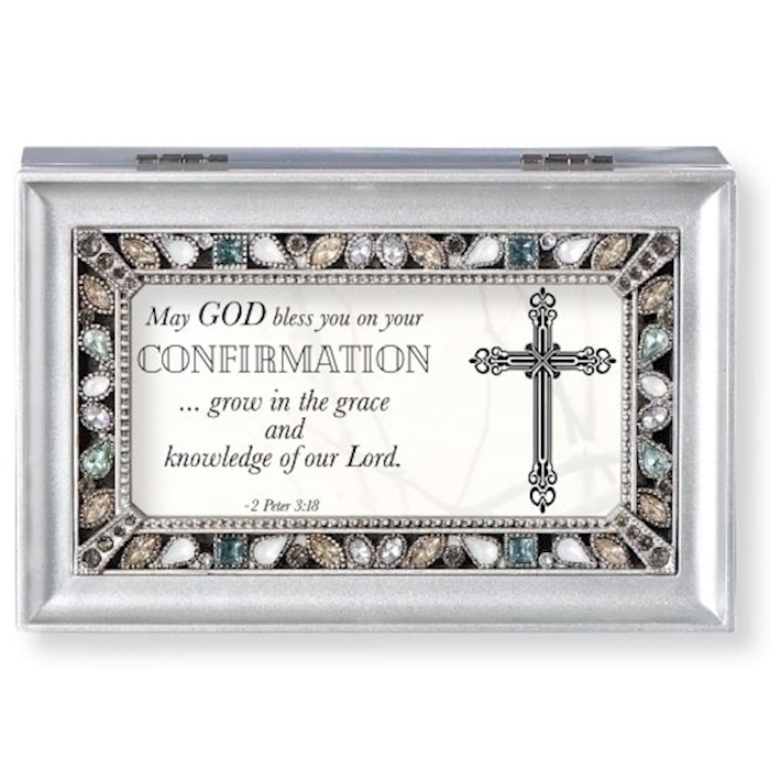 Music Box-May God Bless You-Silver/What A Friend We Have In Jesus (8
