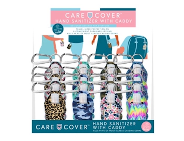 Hand Sanitizer in Caddy w/Carabiner (Refillable) (24 Assorted) | SHOPtheWORD