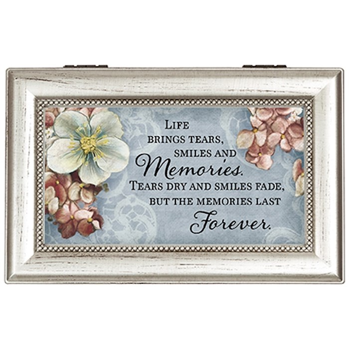 Music Box-Smiles And Memories/Amazing Grace (6 x 4 x 2.5) | SHOPtheWORD