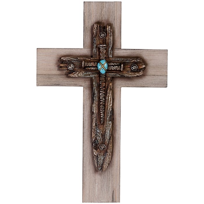 Wall Cross-Rustic Nails (14