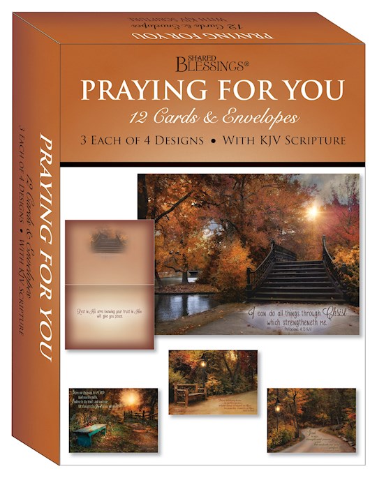 Card-Boxed-Shared Blessings-Praying For You-Tranquil Paths (Box Of 12) | SHOPtheWORD