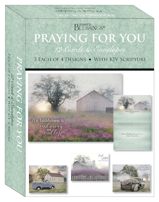 Card-Boxed-Shared Blessings-Praying For You-Quiet Places (Box Of 12) | SHOPtheWORD