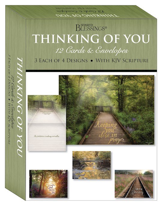Card-Boxed-Shared Blessings-Thinking Of You Peaceful Paths (Box Of 12) | SHOPtheWORD