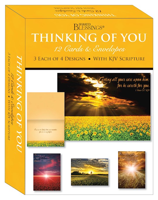 Card-Boxed-Shared Blessings-Thinking Of You Sunsets (Box Of 12) | SHOPtheWORD