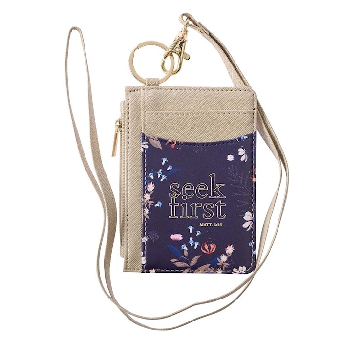 ID Card Holder Seek First Matt. 6:33 | SHOPtheWORD