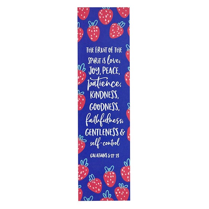 Bookmark-Fruit of the Spirit Galatians 5:22-23 (Pack Of 10) | SHOPtheWORD