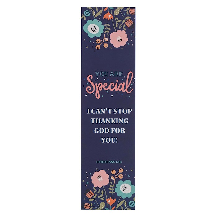 Bookmark-You Are Special Blue Eph 1:16 (Pack Of 10) | SHOPtheWORD