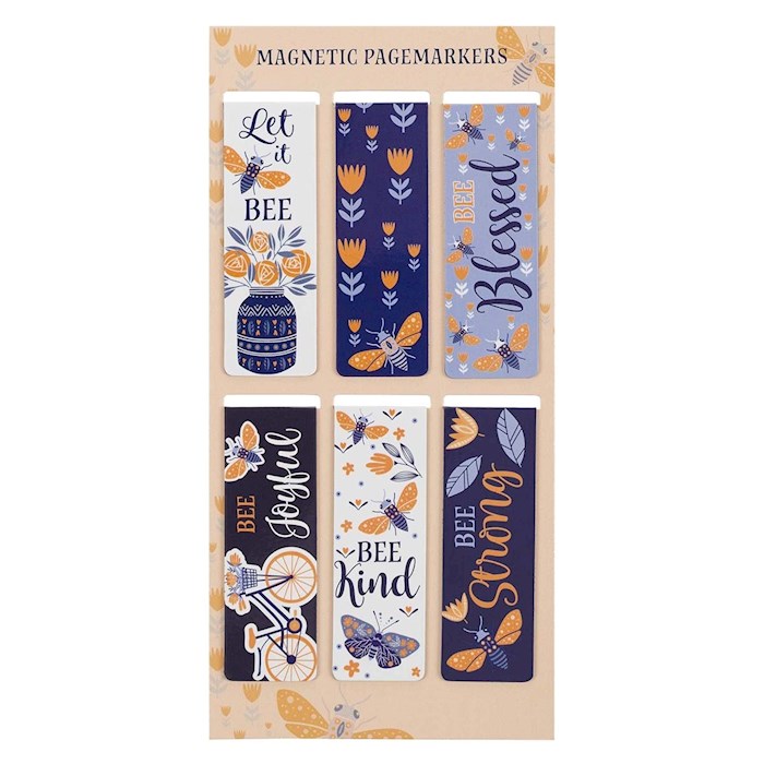 Magnetic Pagemarker Set Let it Bee (Set Of 6) | SHOPtheWORD
