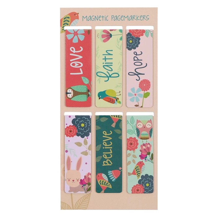 Magnetic Pagemarker Set Walk In Love (Set Of 6) | SHOPtheWORD