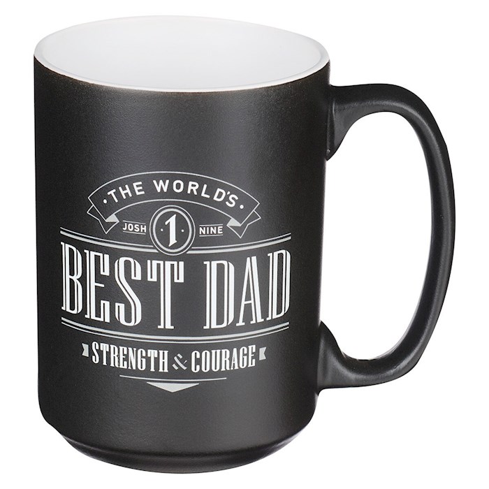 Ceramic Mug Best Dad Joshua 1:9 | SHOPtheWORD