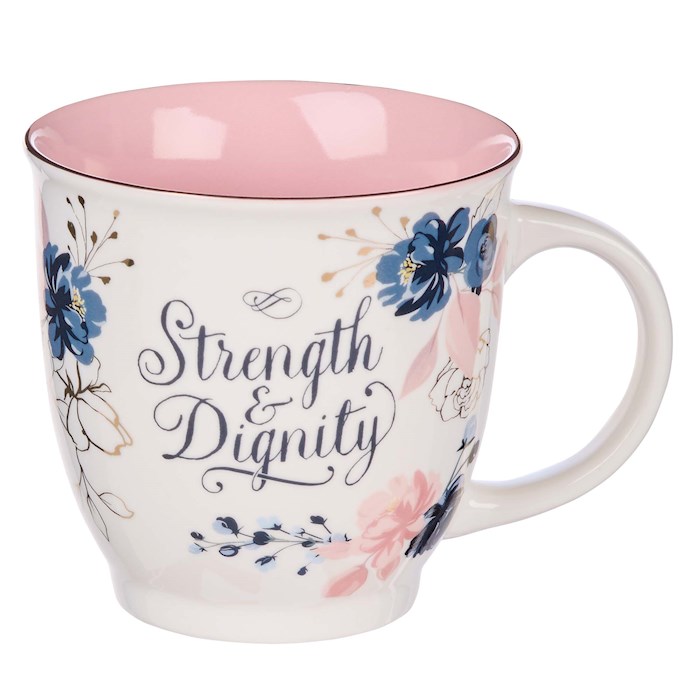 Ceramic Mug Strength & Dignity Prov. 31:25 | SHOPtheWORD