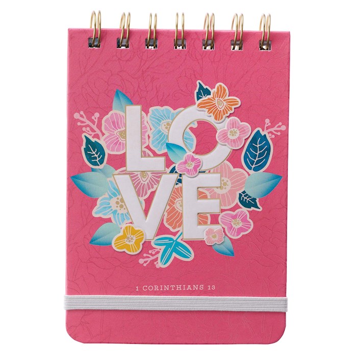 Spiral Notepad-Love (1 Co. 13) | SHOPtheWORD