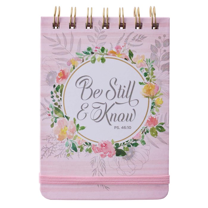 Spiral Notepad-Be Still (Psalm 46:10) | SHOPtheWORD