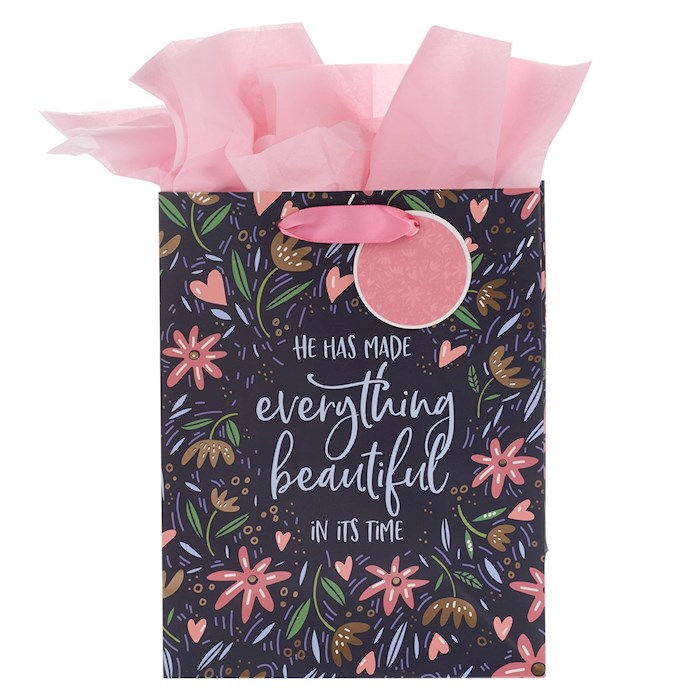 Gift Bag Medium He Has Made Everything Beautiful Ecc. 3:11 | SHOPtheWORD