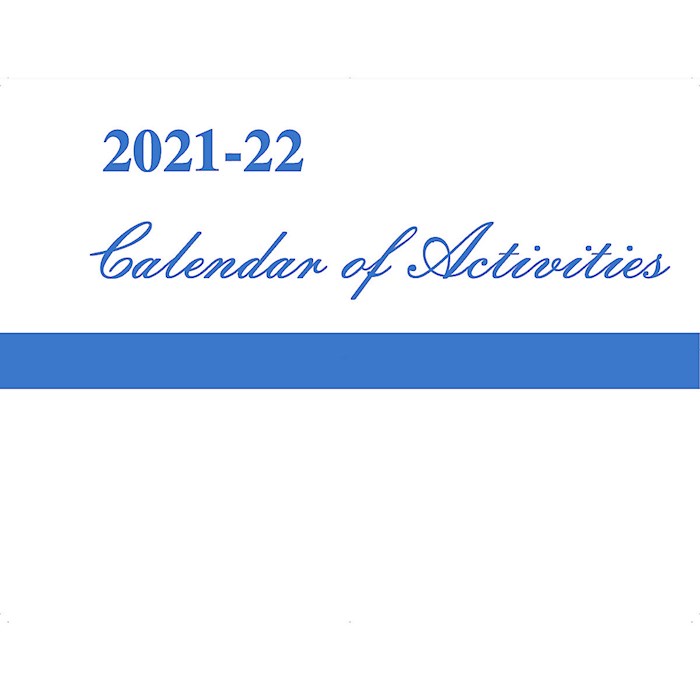 Calendar Of Activities 2021-2022 (Jan 2012) | SHOPtheWORD
