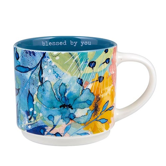 Stackable Mug-Blessed By You (14 Oz) | SHOPtheWORD