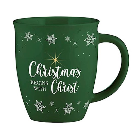 Mug-Christmas Begins With Christ-Gift Boxed (12 Oz) | SHOPtheWORD