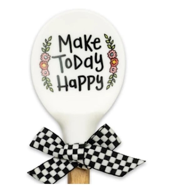 Silicone Spoon-Make Today Happy (12