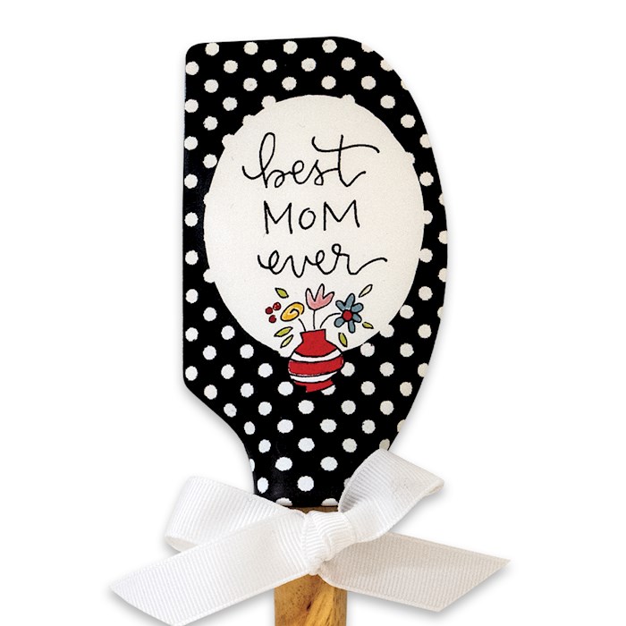 Spatula-Best Mom Ever-W/Measuring Table On Back (Silicone) | SHOPtheWORD