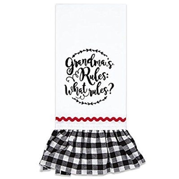 Tea Towel-Grandma's Rules (18 x 28) | SHOPtheWORD