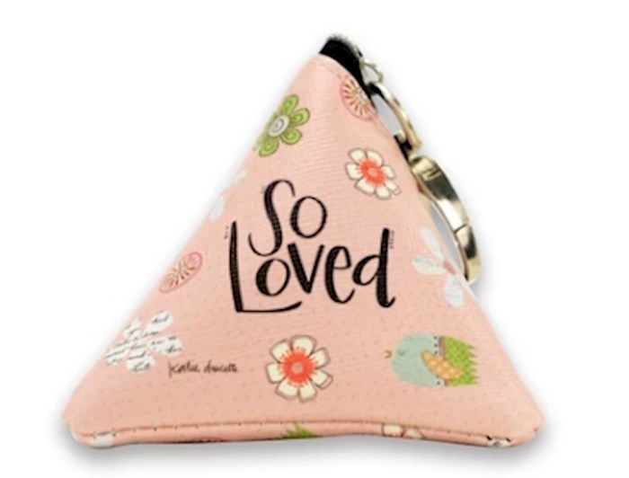 Tiny Triangle Bag-So Loved (4.25 x 4.25 x 4.25) | SHOPtheWORD