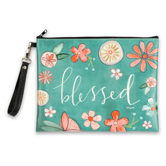 Cosmetic Bag-Blessed (10.25 x 8) | SHOPtheWORD