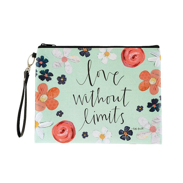 Cosmetic Bag-Love Without Limits (10.25 x 8) | SHOPtheWORD