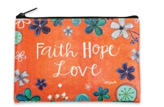 Coin Purse-Simple Inspirations-Faith Hope Love (6 x 4.25) | SHOPtheWORD