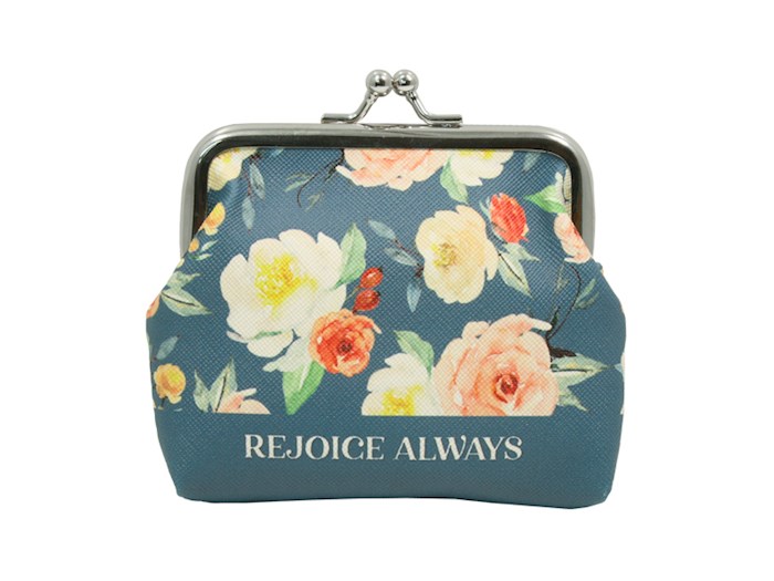 Coin Purse-Rejoice Always (4 x 4.25) | SHOPtheWORD