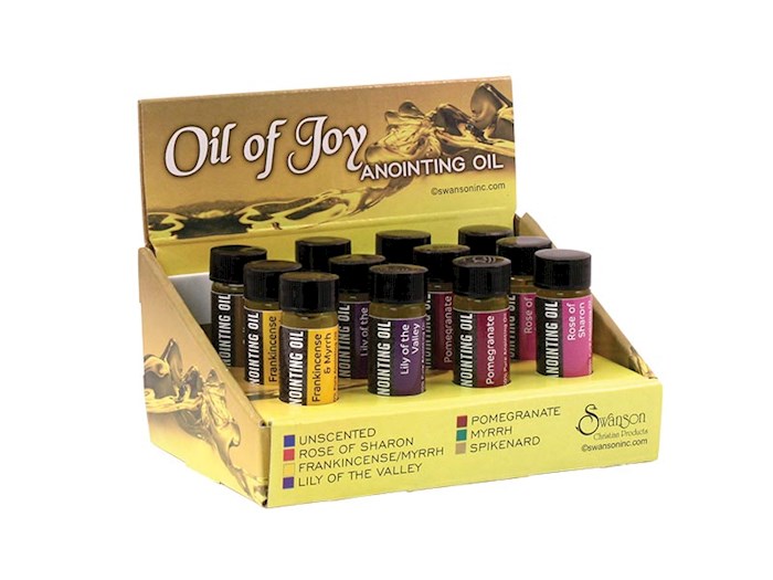 Anointing Oil-Assorted Scented Display-1/4oz (Pack of 12) | SHOPtheWORD