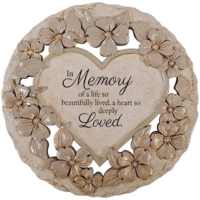 Garden Stone-In Memory (9.25