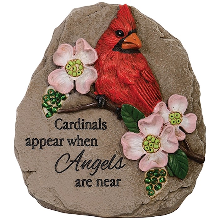 Memorial Message Stone-Beadworks-Angels Near (5.5 X 4.5 X 2.5) | SHOPtheWORD
