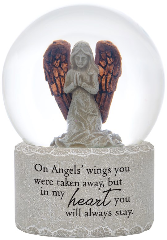 Memorial Water Globe-Angel's Wings | SHOPtheWORD