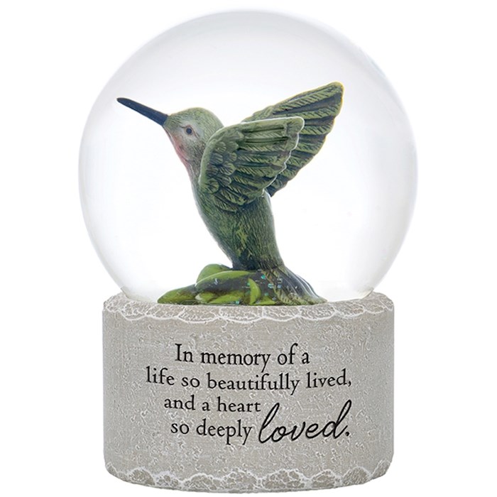 Memorial Water Globe-Deeply Loved | SHOPtheWORD