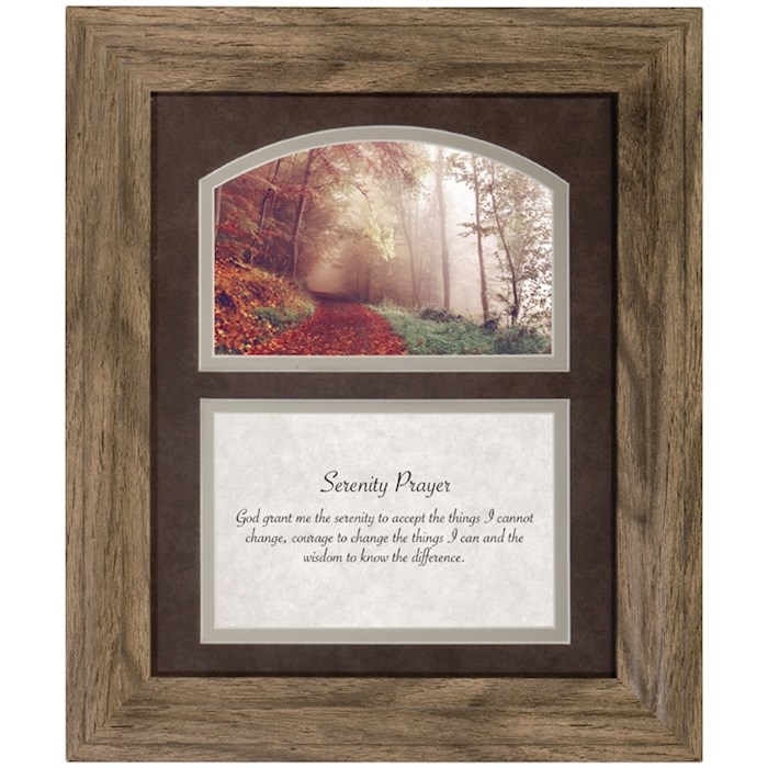 Framed Prayers Decor-Serenity Prayer (12 x 10) | SHOPtheWORD