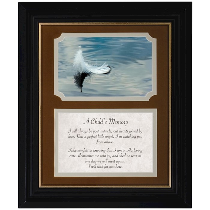 Framed Prayers Decor-Child (12 x 10) | SHOPtheWORD