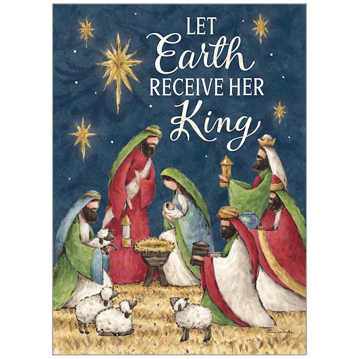 Card-Boxed-Let Earth Receive (Matthew 1:23 NIV) (Box Of 20) | SHOPtheWORD