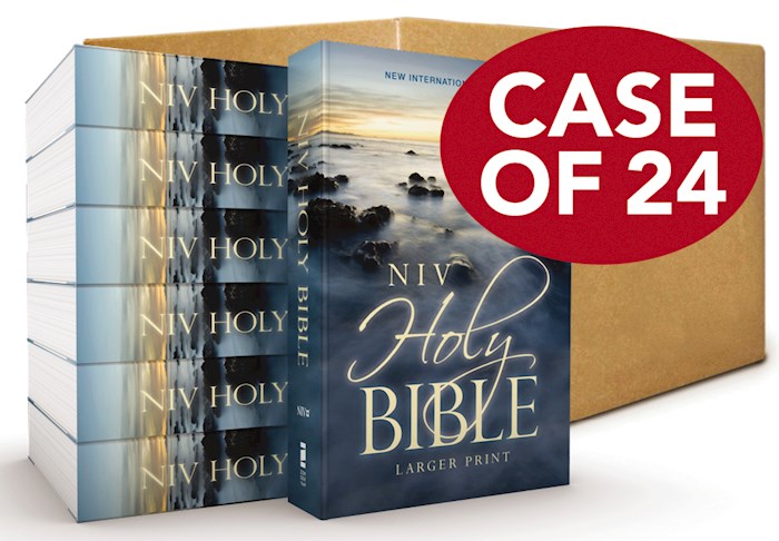 NIV Holy Bible, Larger Print (Case Of 24)-Softcover | SHOPtheWORD