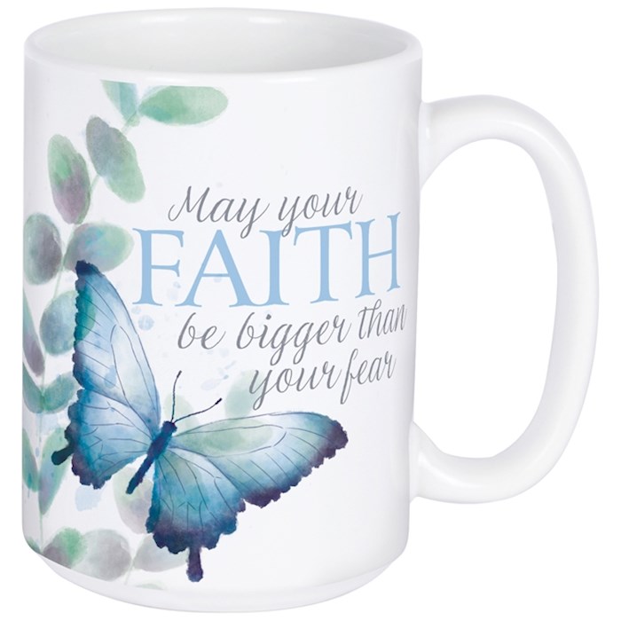 Mug-Faith Bigger w/Gift Box (15 Oz) | SHOPtheWORD