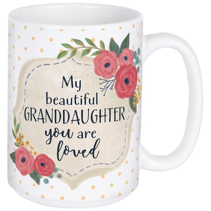 Mug-Granddaughter Loved w/Gift Box (15 Oz) | SHOPtheWORD