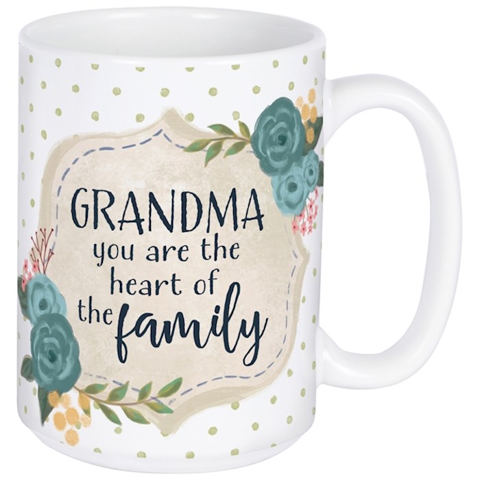 Mug-Grandma Heart w/Gift Box (15 Oz) | SHOPtheWORD