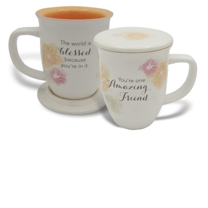 Mug w/Coaster-Amazing Friend (14 Oz) | SHOPtheWORD