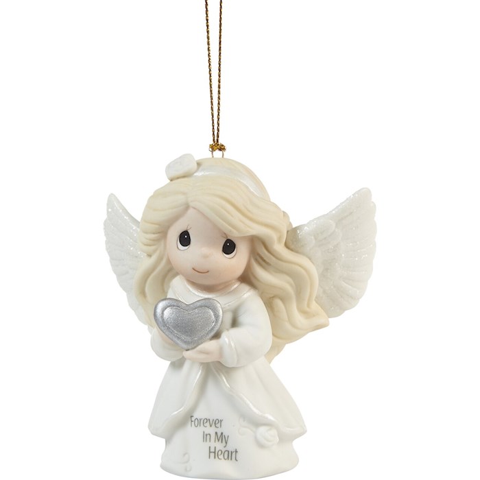 Ornament-Forever In My Heart Angel (3.5