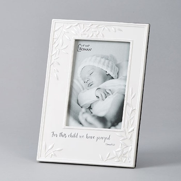 Frame-For This Child We Have Prayed (Holds 4 x 6) | SHOPtheWORD