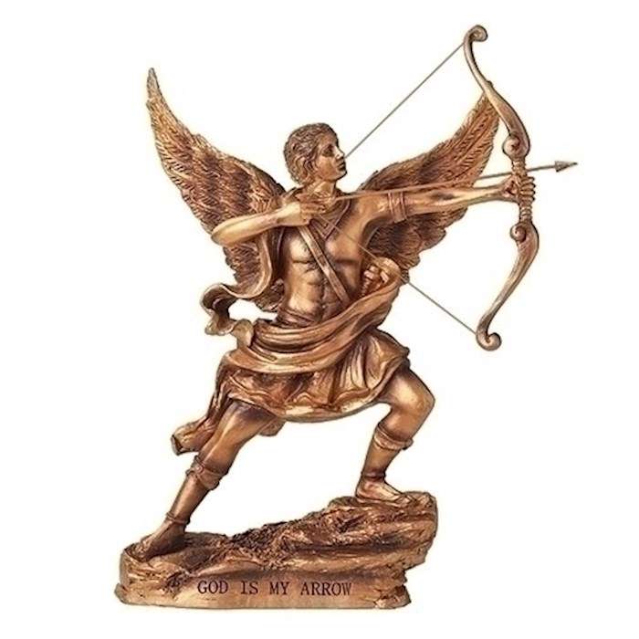 Figurine-God Is My Arrow Archer Angel (8.75