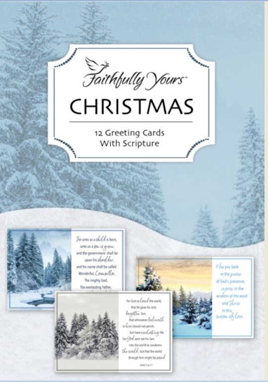 Card-Boxed-Value-Frosty Landscapes-Christmas Assorted (Box Of 12) | SHOPtheWORD
