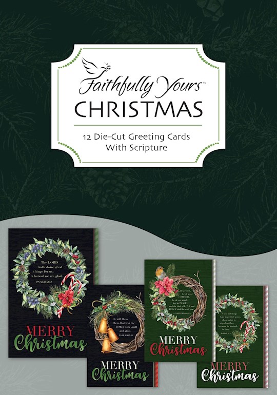 Card-Boxed-Value-Christmas Wreaths-Christmas Assorted (Box Of 12) | SHOPtheWORD